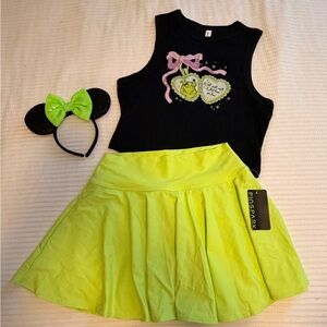 Women’s Oogie Set - Black and Green